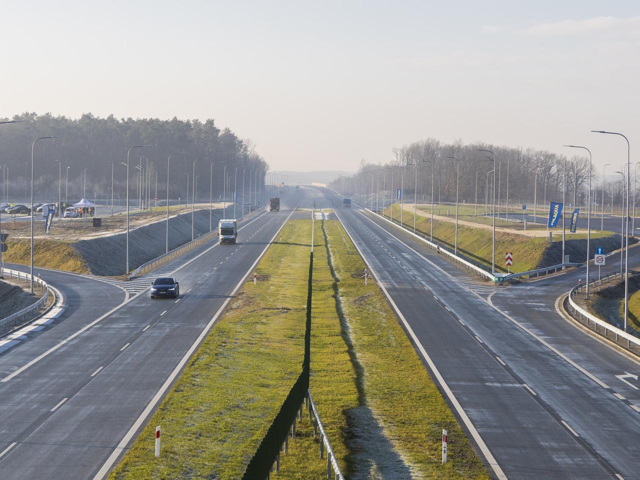 Obwodnica przejezdna, tiry omijają Bydgoszcz!