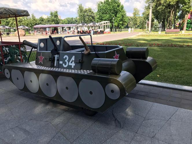 Zabawka czołg w Mińsku