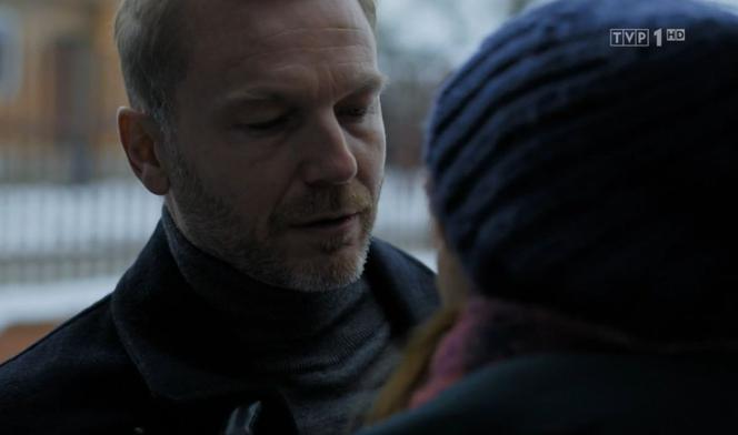 Komisarz Alex 16 odc. 197. Lucyna (Magdalena Walach), Piotr Górski (Krystian Wieczorek)	