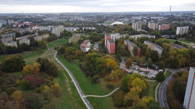 Park Rury w Lublinie w jesiennej odsłonie! Zobacz koniecznie jak teraz wygląda. Zdjęcia z ziemi i nieba