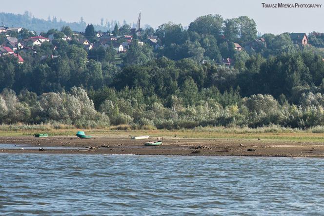 Susza w Jeziorze Żywieckim