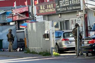 Zwłoki mężczyzny w Nadarzynie. Wielka akcja policji
