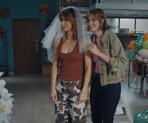 M jak miłość odc. 1884. Ania (Alina Szczegielniak), Kama (Michalina Sosna)