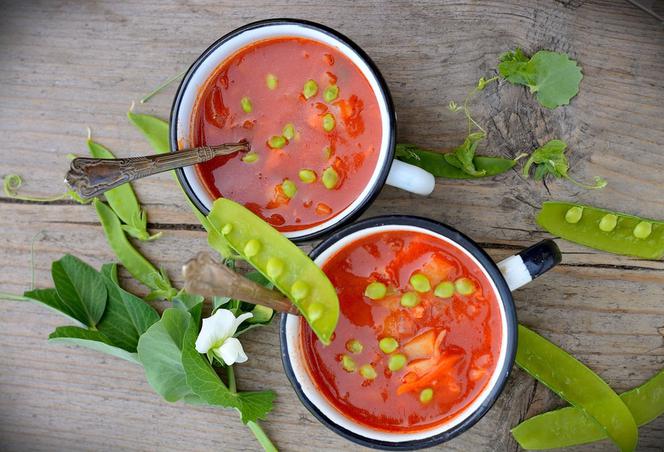 Zupa solferino - przepis na pomidorową inaczej 