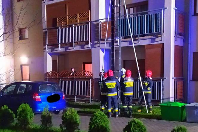 Strażacy z Czempinia ruszyli na pomoc 3-latce