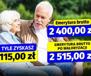 Waloryzacja emerytur 4,8 proc