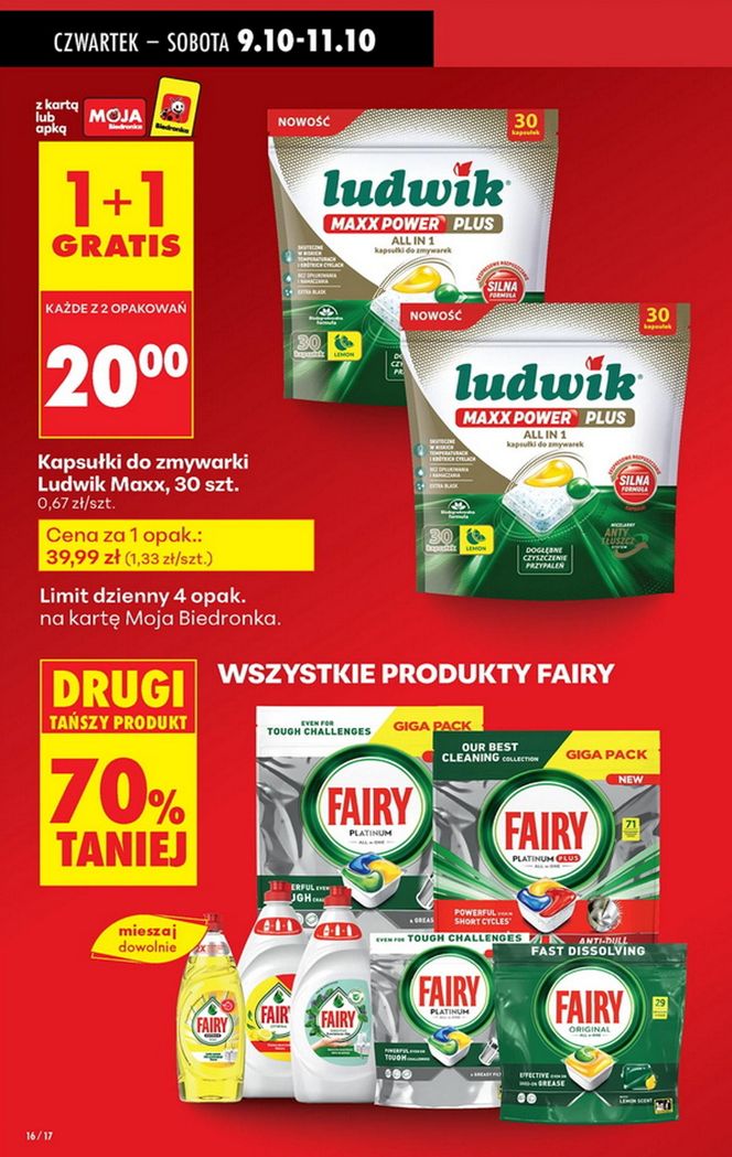 Promocje na weekend w Biedronce