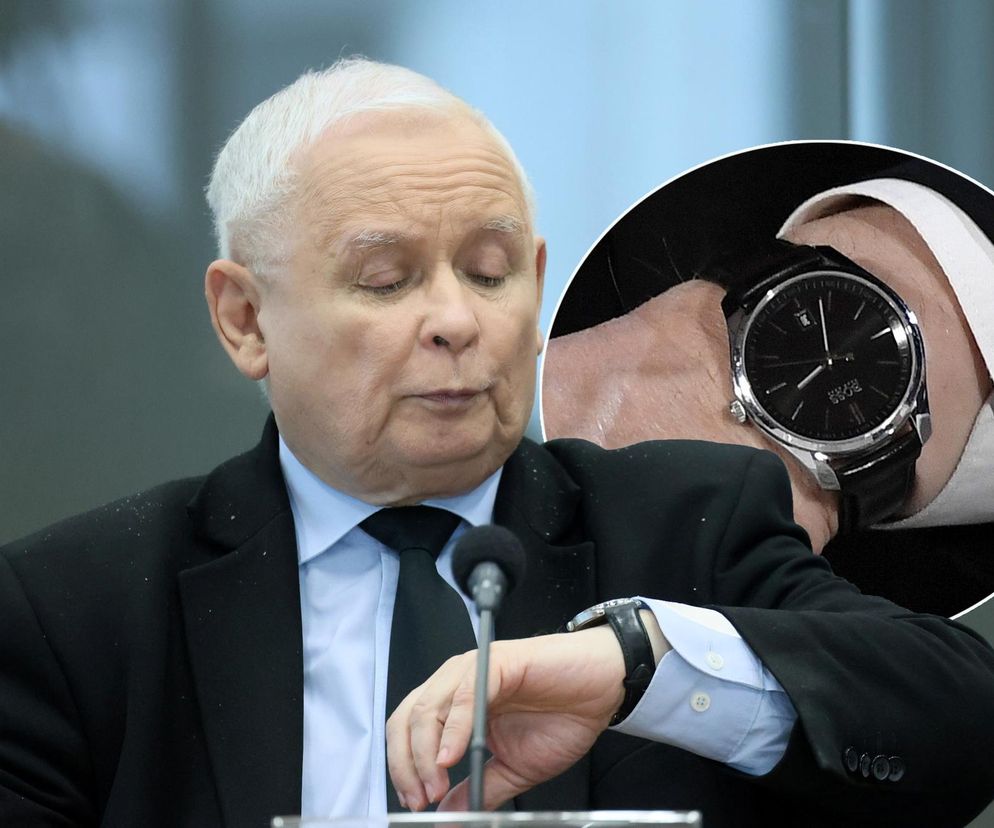 Zegarek Jarosława Kaczyńskiego