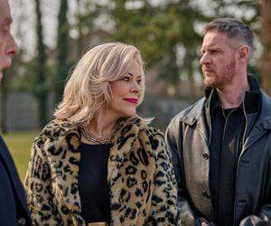 Na Wspólnej odc. 4039. Dana (Beata Zarembianka), Hebel (Tadeusz Huk), Seba (Bartosz Głogowski)