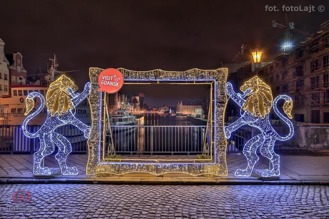 Świąteczne iluminacje w Gdańsku