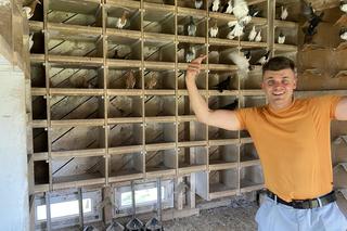 Tomasz Niecik wydaje majątek na gołębie