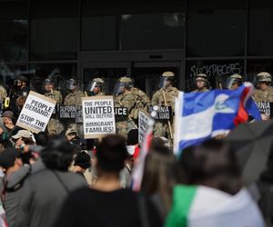 Protesty w Los Angeles coraz silniejsze. Emocje podsycają fałszywe zdjęcia i teorie spiskowe