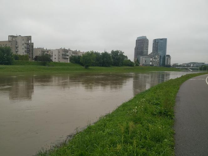 Wisłok zbliża się do progu alarmowego - 23 czerwca