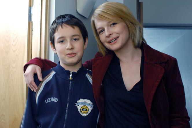 M jak miłość. Łukasz (Franciszek Przybylski), Marta (Dominika Ostałowska)