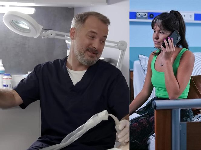 Pierwsza miłość, odcinek 3886 Lilka (Sylwia Sokołowska), odc. 3722. Bartek (Rafał Kwietniewski)