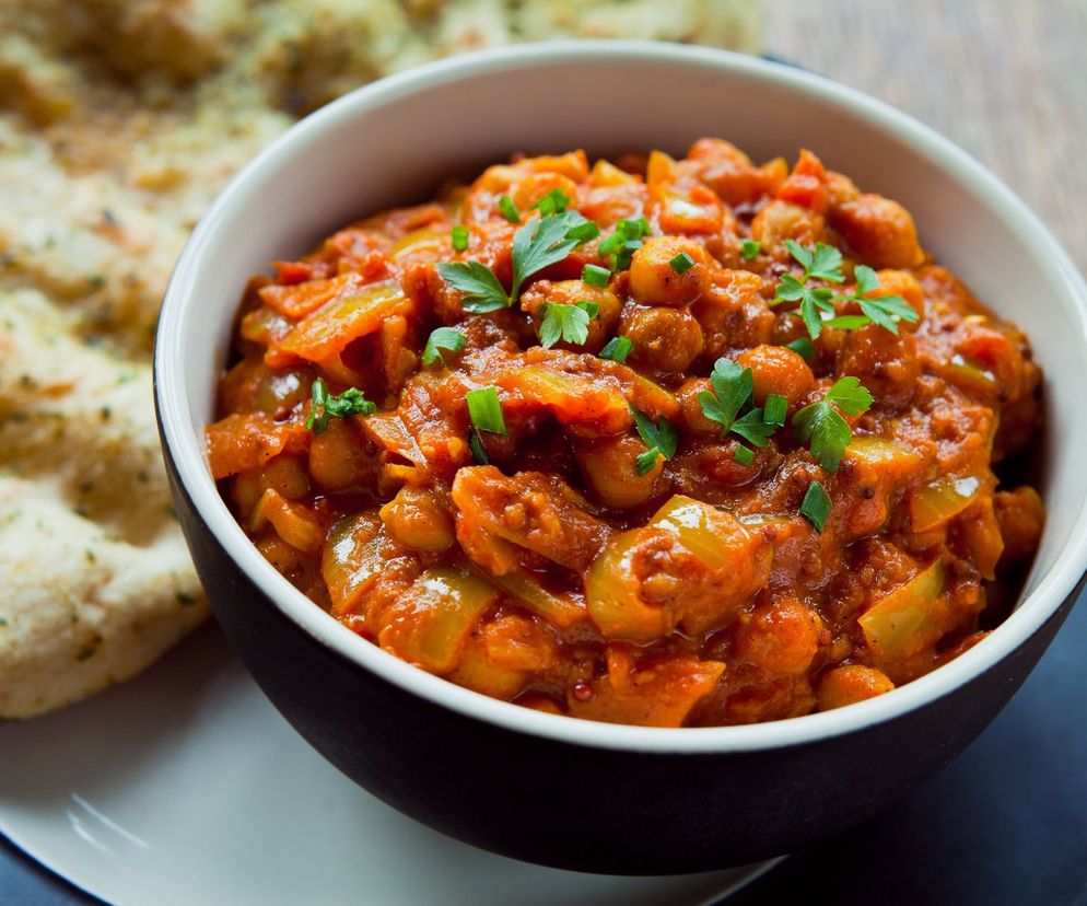 curry wegańskie z papryką