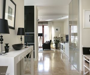 Gres porcelanowy: nowoczesny salon