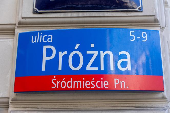 Ul. Próżna, Śródmieście Północne