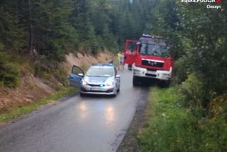 Straszliwy wypadek koło Wisły. Nie żyje 20-letni rowerzysta