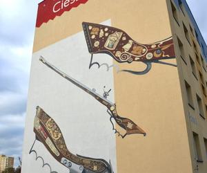 Cztery murale nawiązujące do kultury i tradycji Ziemi Cieszyńskiej gotowe