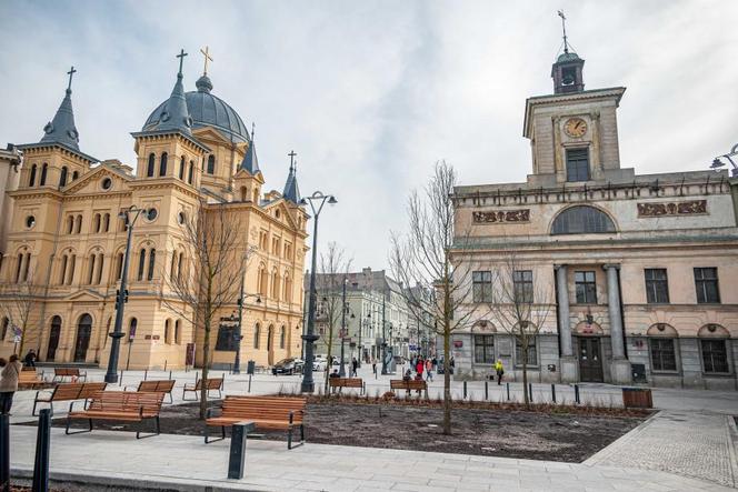 Plac Wolności w Łodzi po remoncie
