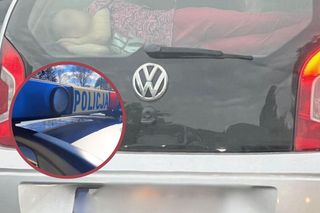 Mężczyźnie, który przewoził córkę na półce w samochodzie, postawiono zarzut