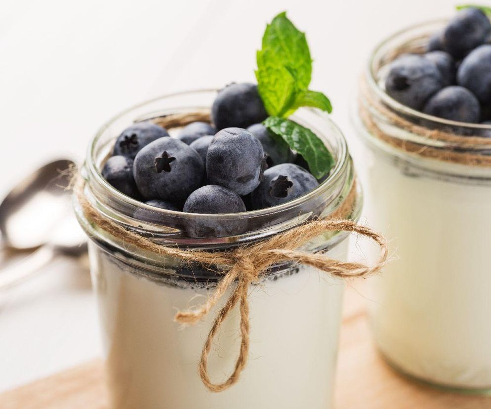 deser z borówkami i mascarpone