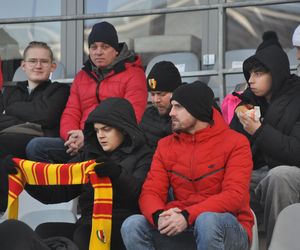 Korona Kielce - Motor Lublin. Kibice na Exbud Arenie