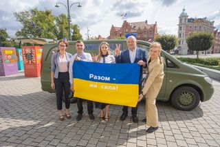 Bydgoska karetka trafi na front! Będzie służyć żołnierzom w Ukrainie