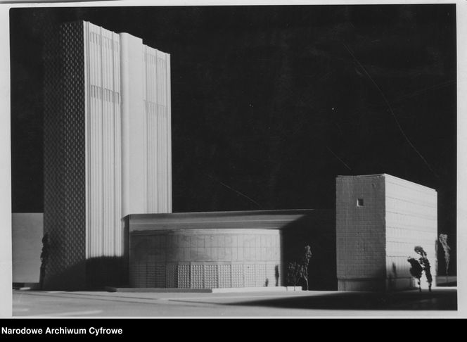 Projekt gmachu Polskiego Radia w Warszawie