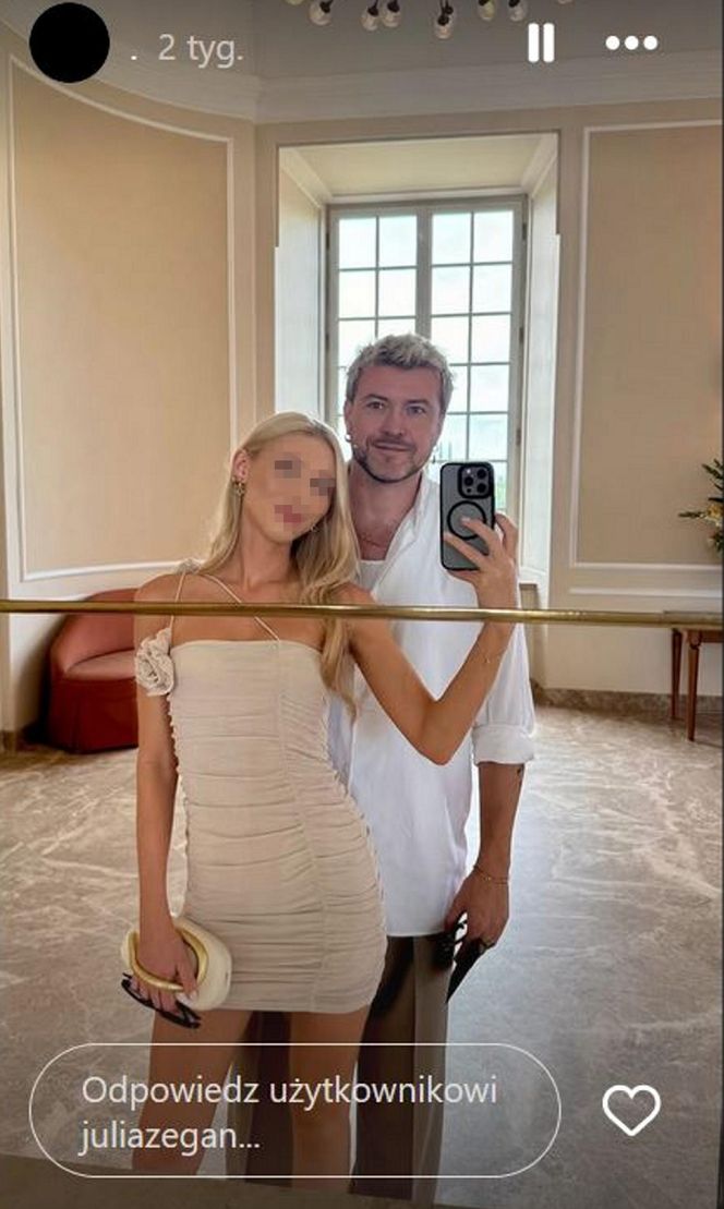 Wojciech Łozo Łozowski zabrał dziewczynę na premierę "Vinci2"