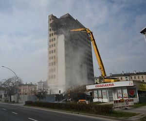 Utrudnienia związane z rozbiórką Związkowca