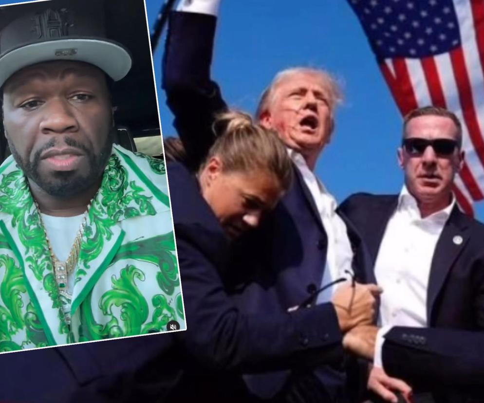 Zamach na Donalda Trumpa. Muzyk zareagował. 50 Cent komentuje atak