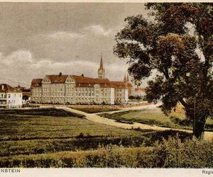To jeden z najpiękniejszych budynków w Olsztynie. Dawniej pomieszczenia zajmowało m.in. Gestapo