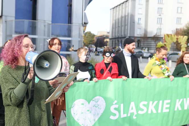 Ulicami Katowic przeszedł I Marsz Śląskiej Przyrody. Wydarzenie, jakiego jeszcze nie było