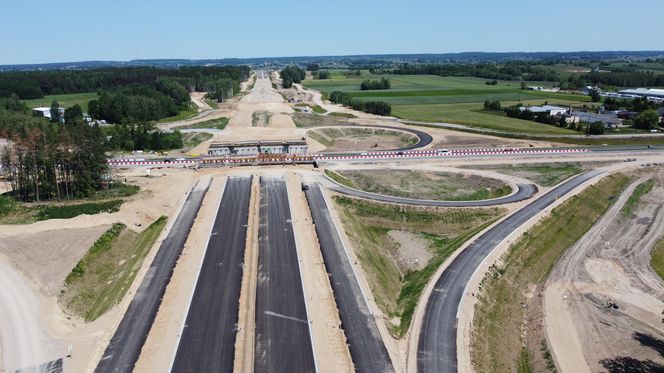 Budowa S19 na odcinku Krynice-Księżyno na Podlasiu [ZDJĘCIA]