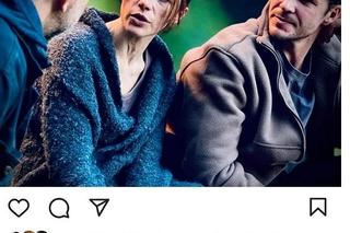 M jak miłość na planie. Marcin (Mikołaj Roznerski), Martyna Wysocka (Magdalena Turczeniewicz)