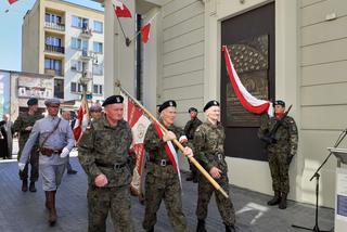 Odsłonięcie tablicy upamiętniającej 100-lecie Cudu nad Wisłą