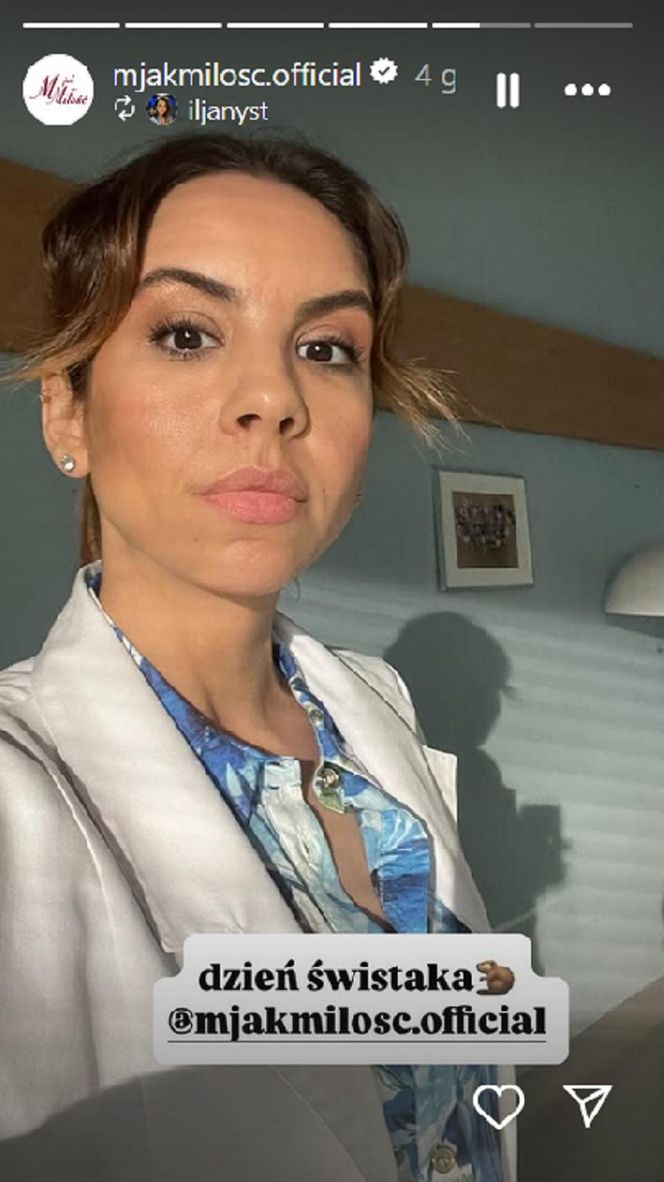 M jak miłość na planie. Aneta (Ilona Janyst)