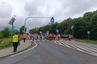 Protest w woj. lubelskim! Tu kolejarze wyszli na ulicę
