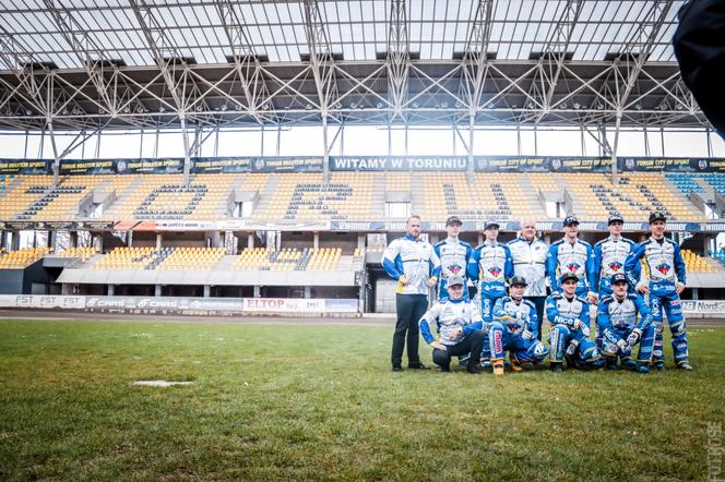 Apator Toruń przed meczem we Wrocławiu. Trening i Press Day na Motoarenie