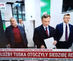 Zbigniew Ziobro w studio TV Republika