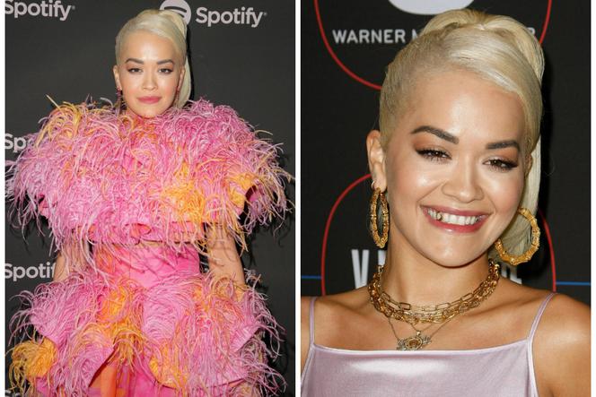 Rita Ora jako ptak z ulicy Sezamkowej i ze złotym zębem