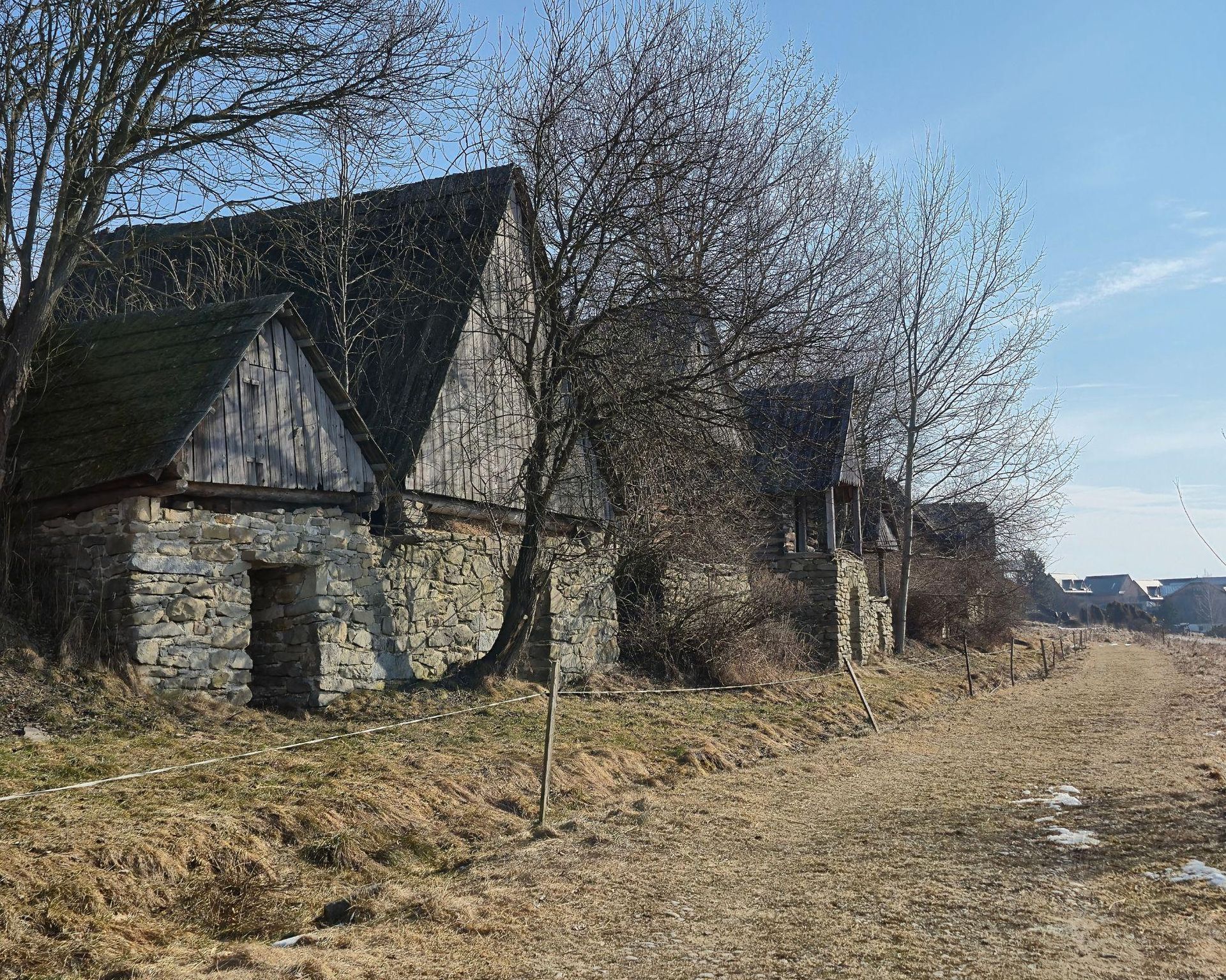 Osada widmo w Czorsztynie