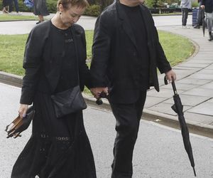 Gabriela Muskała boso na pogrzebie Joanny Kołaczkowskiej