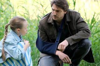 M jak miłość odc. 1757. Nadia (Mira Fareniuk), jej ojciec Dima (Michaił Pszeniczny)