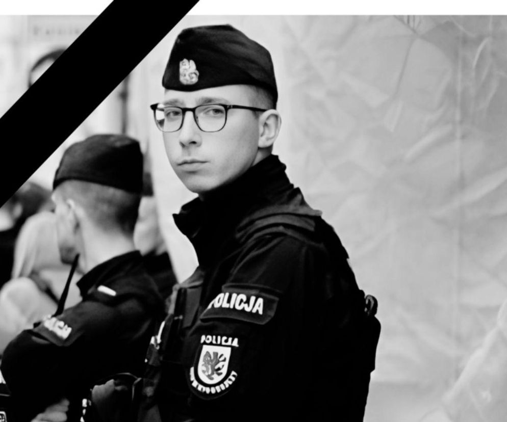 Nie żyje bydgoski policjant. Starszy posterunkowy Krystian Olbryś miał zaledwie 25 lat