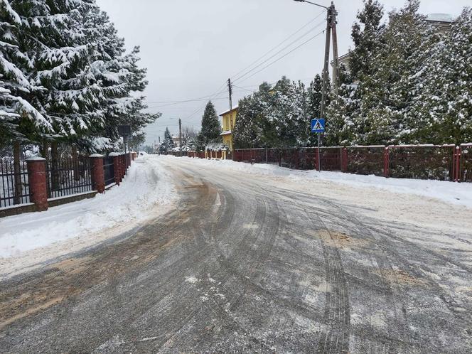 Starachowice zasypane śniegiem