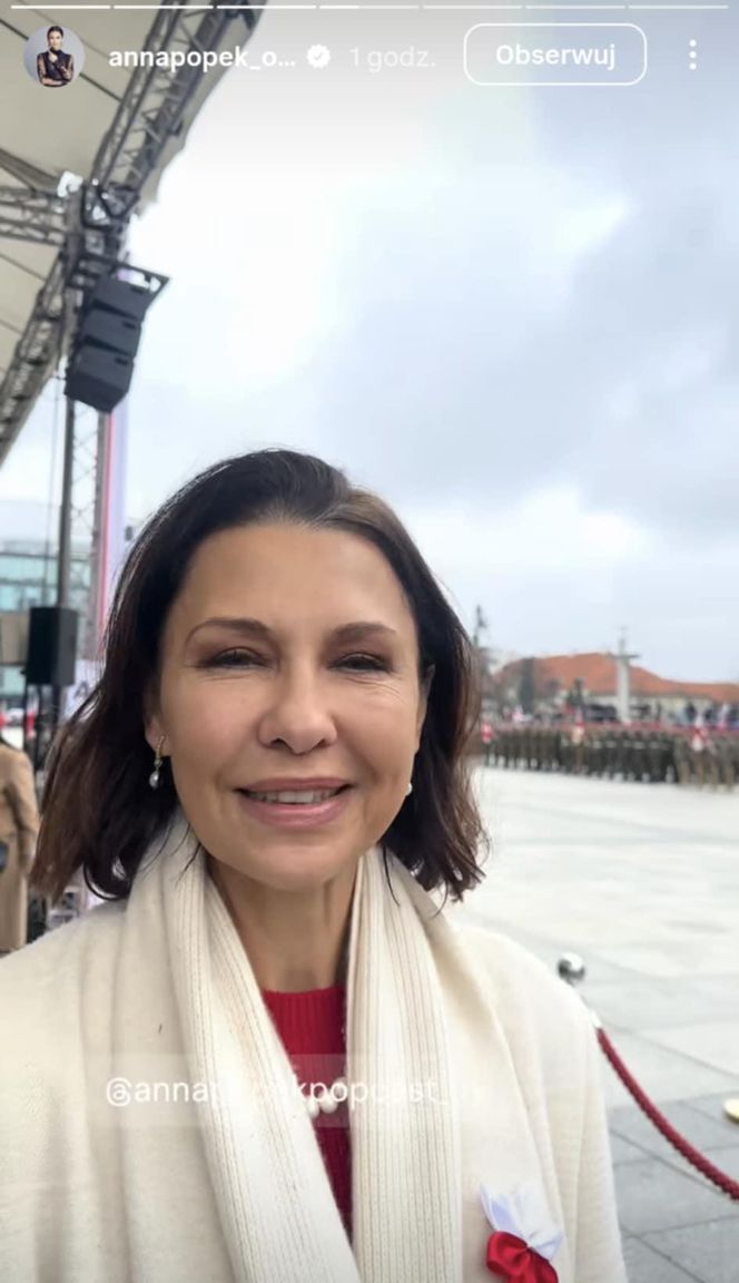 Anna Popek celebruje Święto Niepodległości!