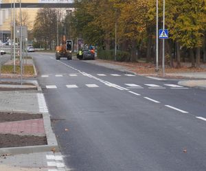 Ulica Tysiąclecia w Skarżysku-Kamiennej na finiszu przebudowy